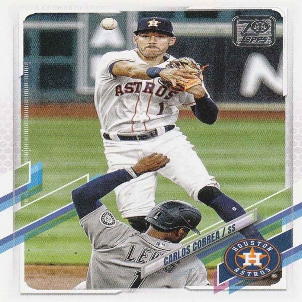 Carlos Correa - 2021 Topps 70th Anniversary Series 1 MLB Card